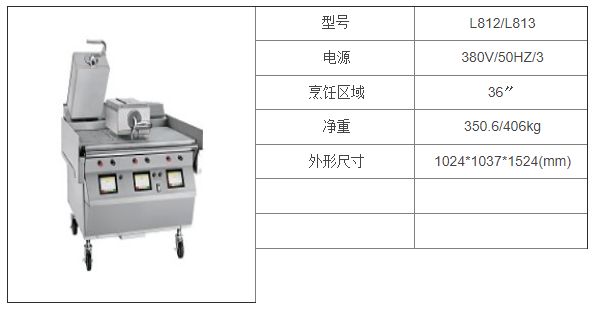 L812-L813 双面电力煎炉